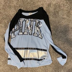 vs pink long sleeve shirt